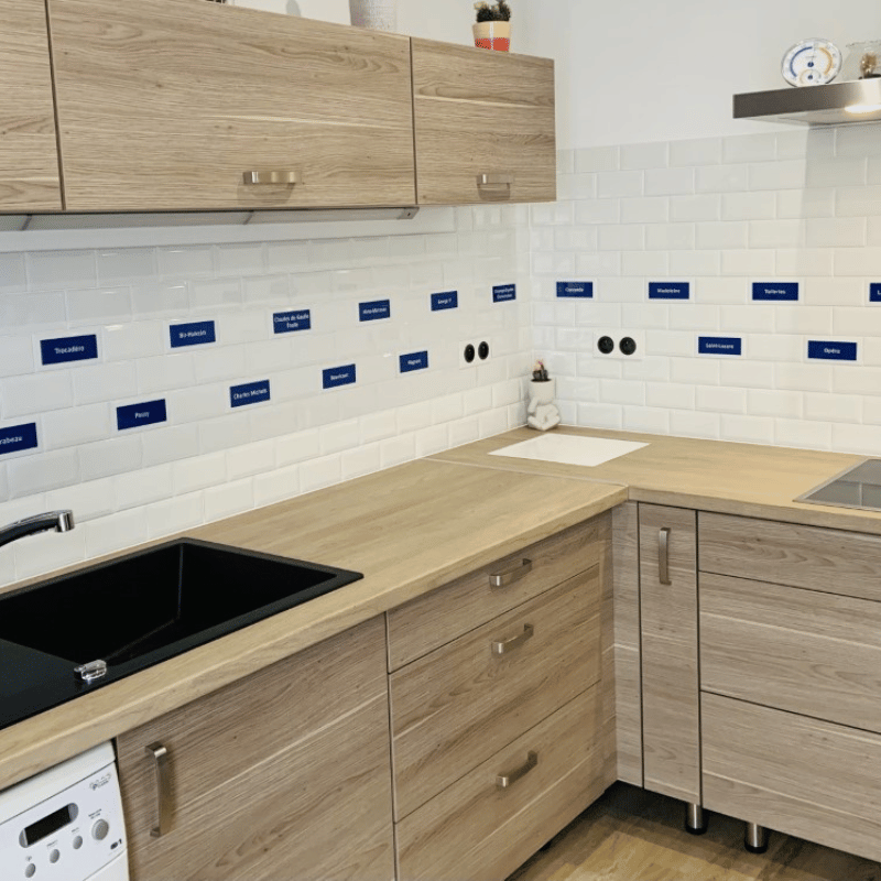 faience carreaux métro cuisine