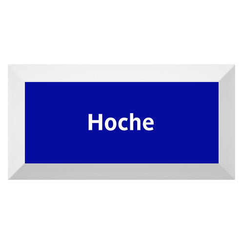 Carreau de faïence Type Métro biseauté station "Hoche"