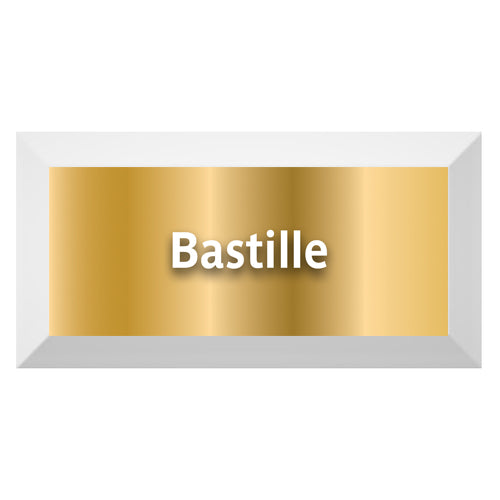 Gold Edition-Carreau Metro biseauté station "Bastille"